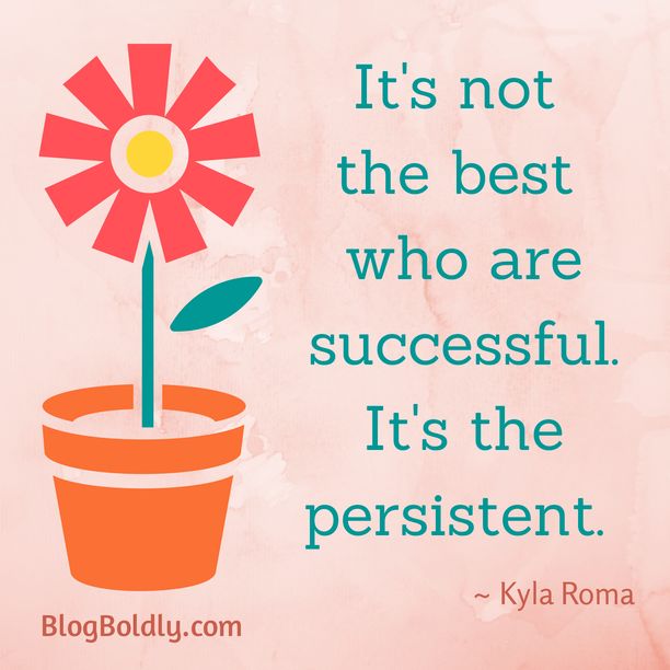 Its not the best who are successful BlogBoldly.com