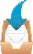 Email with arrow